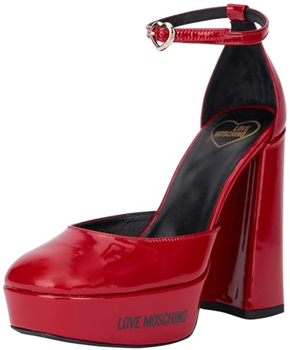Love Moschino Women's Ja1028cg1lih0504 Heel Pumps, Lacquer, 9 UK