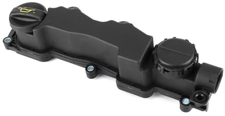 VOBOR Engine Valve Rocker Cover, Cylinder Head Valve Cover, Engine Valve Cover Cylinder for Citroen 1.6 HDI Berlingo C2 C3 C4 C5 Xsara 0248L1