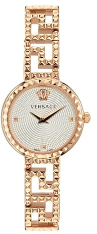Versace Damen Analog Quarz Armbanduhr Greca Goddess