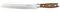 Rockingham Forge Ashwood 20cm Serrated Bread Knife – Professional Chef Kitchen Ultra Sharp German Stainless Steel Blade - Non-Stick Hammered Finish - Durable Full Tang Natural Wood Handle