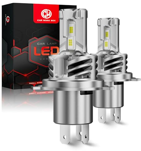 CAR WORK BOX H4 LED-glödlampor 110W: 26 000LM LED-strålkastare för bil 12 V, 6 500 K