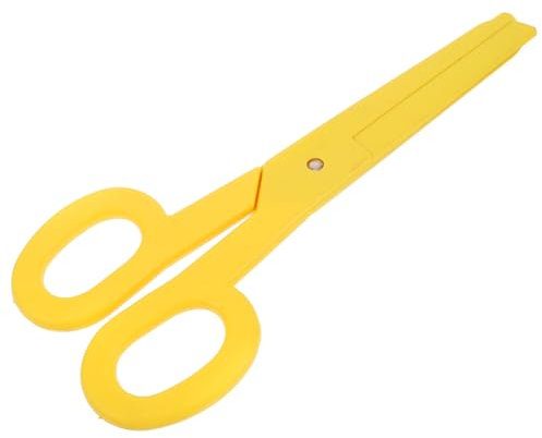 FELTECHELECTR Scherenspielzeug Cosplay-Requisite Durchführen Durchführung Von Requisitendekorationen Foto-Requisite Verzierung Ausführen Cosplay-versorgung Leistungsstütze Plastik Yellow