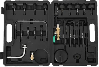 ATEdata 26 STÜCK ATF Adapter Getriebeöl Einfüllgerät Adapter - BELEY Getriebeöl Befüllgerät Adaptern Ölwechsel Gerät Adaptern für Mercedes-Benz, für BMW, für VW, für ATF121 ATF122 ATF123 ATF124 ATF125