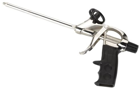 PU-Schaum-Pistole mit Teflon-Beschichtung, ideal zum Abdichten, Isolieren und Reparieren von Oberflächen.