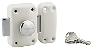 THIRARD Verrou à Bouton et Cylindre Acier Cylindre 60 mm Verni | verrou à bouton et cylindre, cylindre 60 mm, acier, finition verni, 3 clés, porte d'entrée, fabrication française, noir