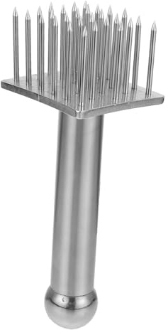 MOTHNUR Attendrisseur De Viande INOX Aiguilles Multiples Outil Robuste pour Attendrir Bœuf Poulet Porc Plats Maison Cuisine