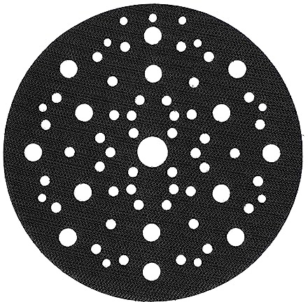 Mirka Pad Saver sanding pad 150mm 57-hole 5 pieces Hook & Loop | Protective backing pad for sanding discs with Hook & Loop fastening enhances durability and sanding performance compatibility