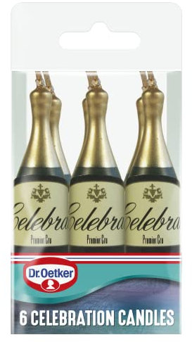 Dr. Oetker Celebration Candles, Pack of 6