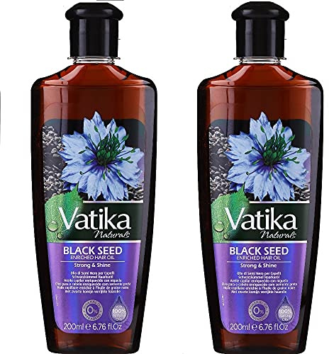 Vatika Hårolja Svarta frön (svartfrön) - Pak med 2 st