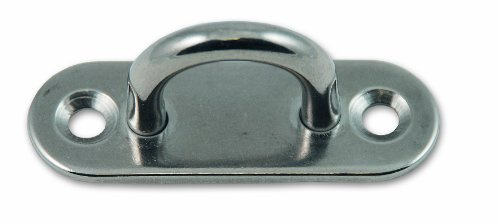 Chapuis PLAI2 2 Augplatten - Rostfreier Stahl - Lochabstand 17 mm - Unterlegplatte 60 x 20 mm