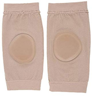 Supvox 1 Paar Knöchelbandage Gel Heel Socken Knöchelschutz Fußgelenkbandage lang Ferse Ärmel (Khaki)