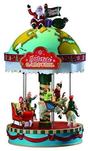 Lemax - Carnival - Sights & Sounds: Yuletide Carousel - (94525)