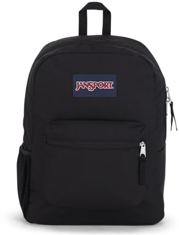 JanSport 26L Cross Town Backpack – 12 inch Daypack, Black