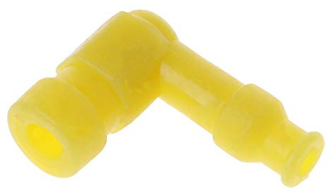 qiuxiaoaa Hochleistungs-Zündkerzenstecker für 50Cc 110Cc 125Cc 140Cc 150Cc 160Cc Dirt Pit Bike ATV Quad Buggy Roller Motorrad Motorrad Motorrad Zündkerzenstecker Gelb