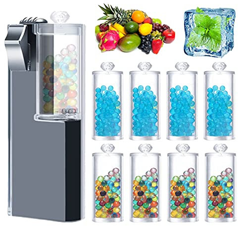 Aromakapseln Zigarettenfilter Spender explosion perlen kugel kapsel click filter aromakugeln infusion flavour zigarettenfilter capsules (1 Maschine And 800 PCS Burst Beads)