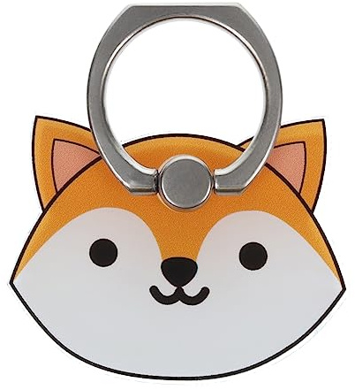 Fox Animal Cute Phone Ring Holder Grip Finger 360 Mount Stand Mobile Universal Loop for All Smartphones