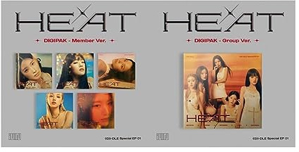 (G) I-DLE - Special Album HEAT [Digipack VER.] (Soyeon ver.)