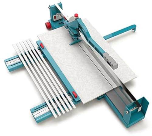 Tagliapiastrelle professionale in porcellana – Tagliapiastrelle manuale, guida regolabile, larghezza di taglio precisa 800 mm, gamma di spessore 6-15 mm