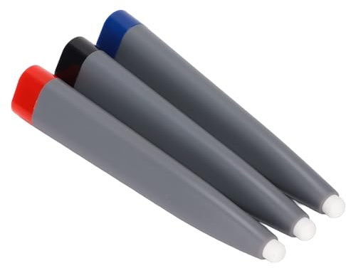 Lápiz de Pantalla Táctil para Pizarra Blanca, 3 Lápices Capacitivos para Pantallas Táctiles, Lápiz Capacitivo para Tableta, para Presentaciones, Pantalla Multimedia Interactiva