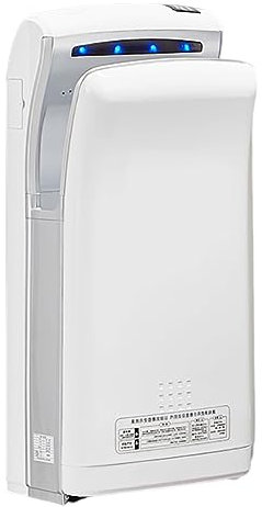 Asciugamani elettrico automatico, asciuga mani elettrico commerciale/domestico, 5-7 secondi per asciugare, motore brushless, asciuga mani elettrico verticale con filtro HEPA, per uffici centri comme
