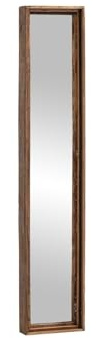 Woodkings Wandspiegel Sumatra | Spiegel 30x150 rustikal Altholz | Ganzkörperspiegel rustikal für Flur Bad Schlafzimmer | Landhausstil