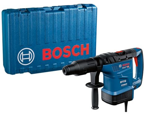 Bosch Professional Martello Perforatore GBh 6-42 C con Sds Max, Motore Da 1.300 W, Motore Brushless, Kick Back Control e Vibration Control, in Valigetta