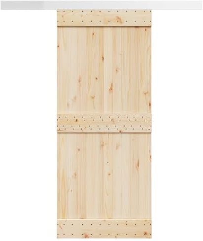 Juroupi Kit Ferramenta per Porte Scorrevoli 183 cm in Lega di Alluminio -4009752