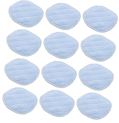 Milisten 30pezzi Coppette Assorbilatte in Cotone da Coppette Assorbilatte Riutilizzabili Lavabili Fodera Anti-perdita Adatte al Reggiseno Delicate Impermeabili