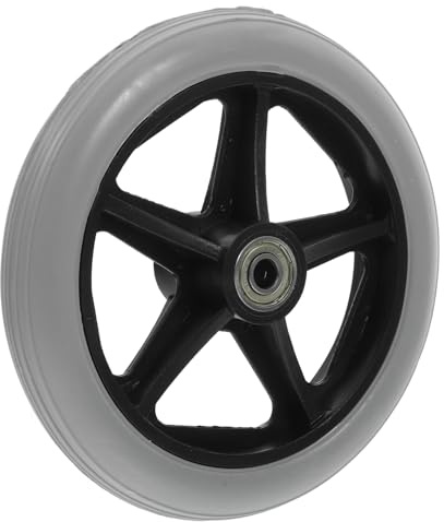 Rueda Delantera de Repuesto para Silla, 6 Pulgadas, Aleación Abs | Rotación 360 Grados, Carga Estable y Desplazamiento Suave, Pieza Individual para Silla de Ruedas