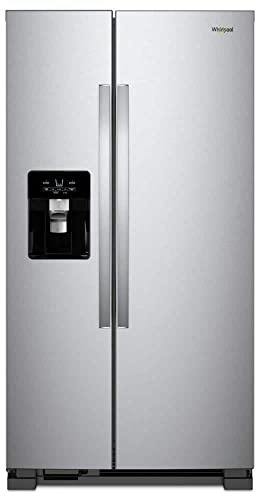 Whirlpool WRS325SDHZ 25 Cu. Ft. Stainless Side-by-Side Refrigerator