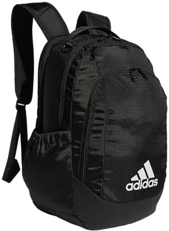 adidas Defender Sports Backpack with Shoe Compartment, Soccer Bag