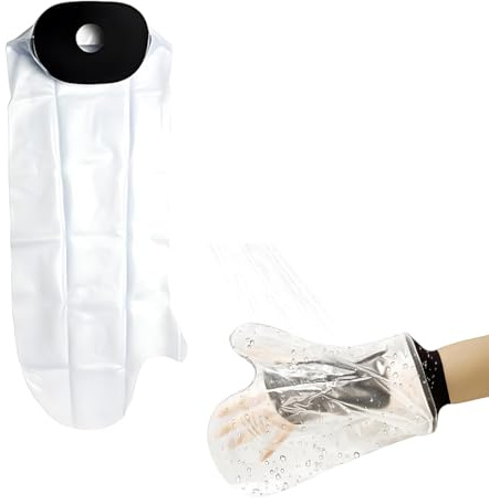 1 Pieza Protector Escayola Brazo, Protector de Ducha Brazo Impermeable Adulto, Funda para Escayola Agua Brazos para Heridas,Funda Impermeable para Brazo Fundido a Mano para Baño de Ducha
