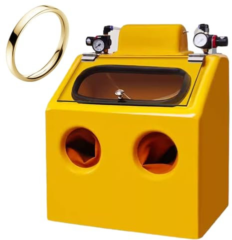 YMXEURSC Sand Blasting Work Station Cabinet Sandblaster,with Foot Pedal Control for Sandblasting/Metal Rust Removal/Impurity