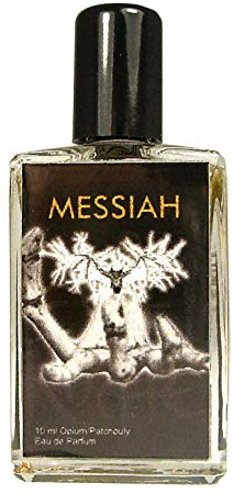 Teufelsküche Pachuli Messiah, Mystik y pachuli vintage, pachuly con opi-um, Eau de Parfum para hombre, perfume gótico, mini frasco, frasco de cristal de 10 ml, pachuly gótico