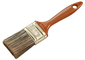 Savy 4516070 Pinceau plat spécial lasure 70 mm, Brun