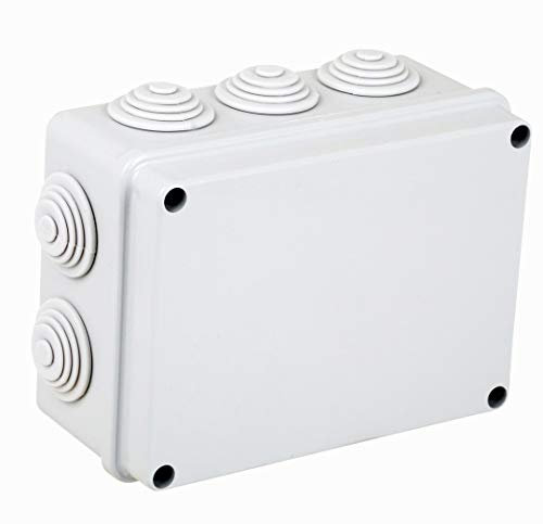 Electraline 60554 Surface-Mounted Distribution Box 120 x 80 mm