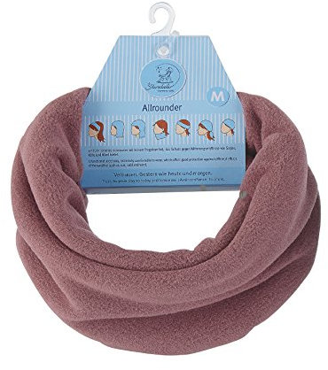 Sterntaler Baby - Mädchen Halstuch Allrounder 4531450, Gr. 2, Violett (Pflaume Mel 676)