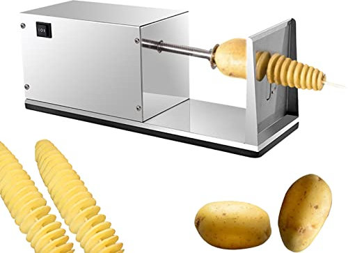 MXBAOHENG Elettrico Tornado Affettatrice di Patate Automatico Tornado Fatti In Casa Patate Chip Affettatrice Verdura Twister Macchina Fornitore