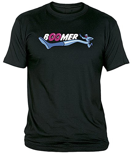 Camisetas EGB Camiseta Boomer Adulto/niño ochenteras 80´s Retro (XXL, Negro)