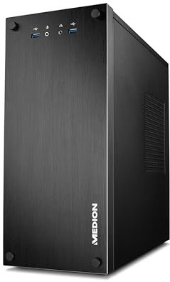 MEDION Desktop PC P63026 (Intel Core i5-12400, 16GB DDR4 RAM, 1TB SSD, Win 11 Home)