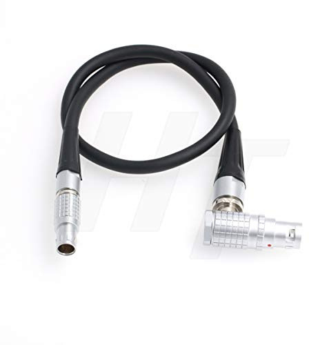 HangTon Power Cable for ARRI Alexa Mini LF Amira Camera on DJI RONIN 2 Gimbal 6 Pin to Right Angle 8 Pin 14.4V 20