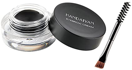 Augenbrauen-Creme, wasserdichtes Augenbrauen-Gel lang anhaltende Brauen-Pomade mit Pinsel, natürliches vielseitiges getöntes Brauen-Gel erzeugt natürlich aussehende Brauen für Feiertagspartys