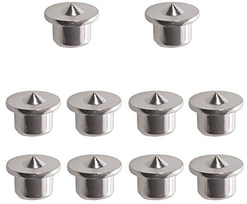 BDHI 10pcs 8mm Dowel Centre Point Dowel Pin Center Woodworking Alignment Tool Points Marker Drill Center for Accurate Drilling Proper or Tenon Placement(Y72-10)