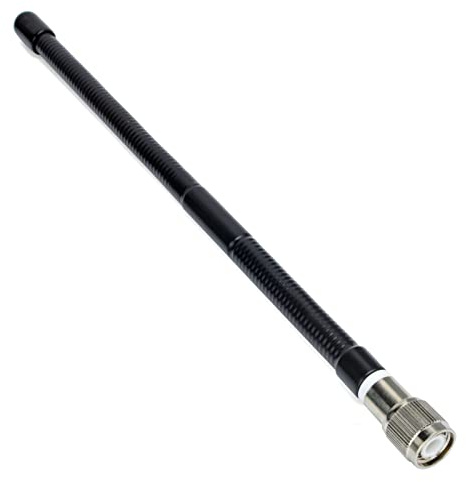 HYS CB-Funk-Antenne, 27Mhz TNC-Anschluss, hohe Verstärkung | Gummi-Antenne kompatibel mit President Randy-3, PNI Escort HP 72 Handfunkgerät