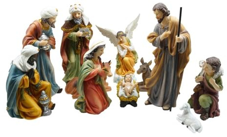 MAZZEO CHRISTMAS Set Natività 11 pz 30 cm