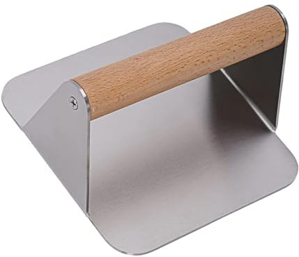 Amosfun Stainless Steel Meat Press Burger Pressing Tool for Kitchen Gadget for Making Beef Burgers at Home
