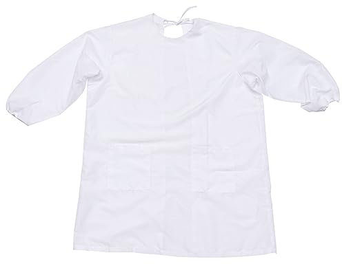 Healvian Hairdresser Apron Long Sleeves Professional Barber Shop Cape Cafe Work Clothes Fashion Protective Apron