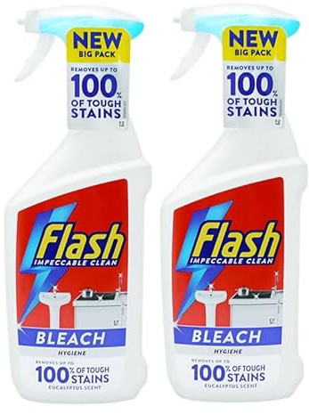 Flash Multi Purpose Bleach Spray Cleaner 2 x 800mL