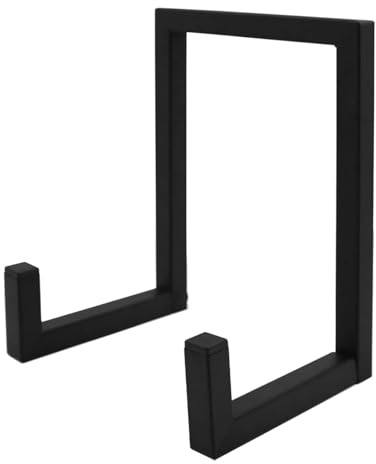 Hoite Soporte para discos de vinilo, estante para discos de vinilo para exhibición y almacenamiento de álbumes, fotos y libros.