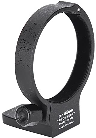 Qcwwy Stativkragen Ring Metall -Objektivhalterungsringe Aluminiumlegierung Stativkragen Linsen Zubehör